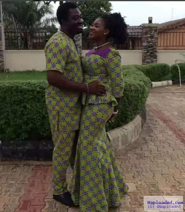 Mercy Johnson and Husband Steps Out In Matching Outfit